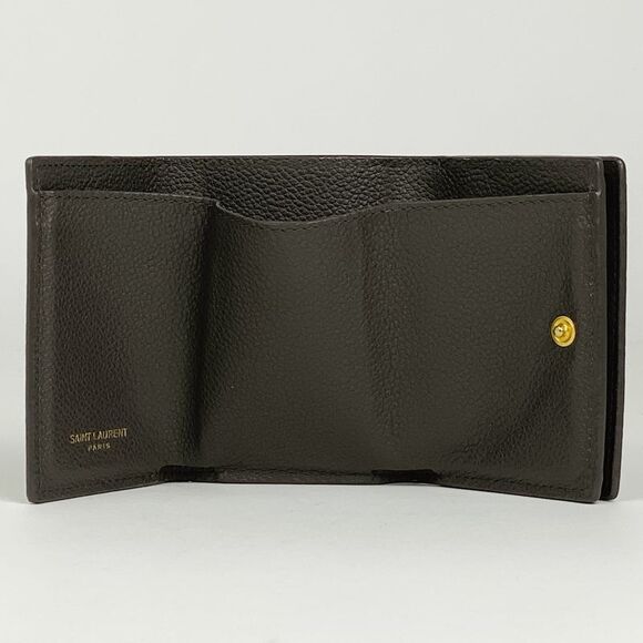 Yves Saint Laurent YVES Saint Laurent YSL Line Origami Tiny Wallet Trifold - Picture 9 of 9